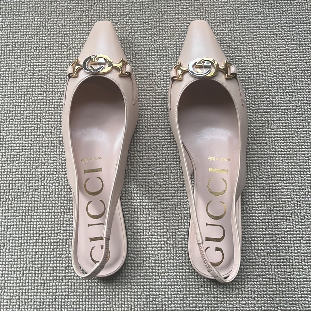 ❌SOLD❌NWT Gucci Slingback Flats